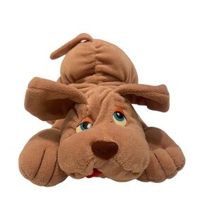 Vintage 1985 Prestige Toy Corp Brown ''LIL RIPPLES'' Puppy Dog 9 inches